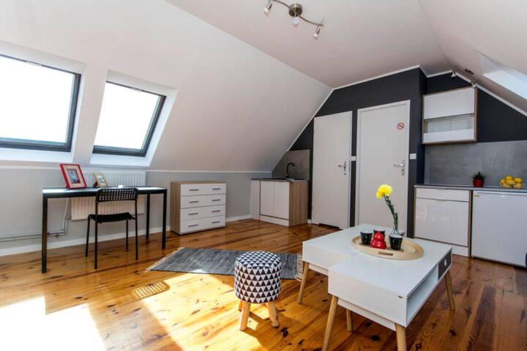 Citystay Brzezno Studio 3 Min Do Plazy غدانسك الغرفة الصورة